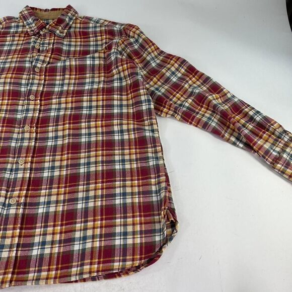 Cremieux Classics Dress Shirt Mens Size XL Red Plaid Long Sleeve - Picture 5 of 13